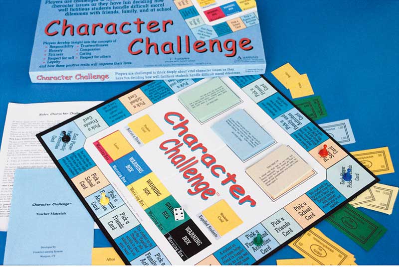"Character Challenge" Board Game Prevention and Treatment Resource Press